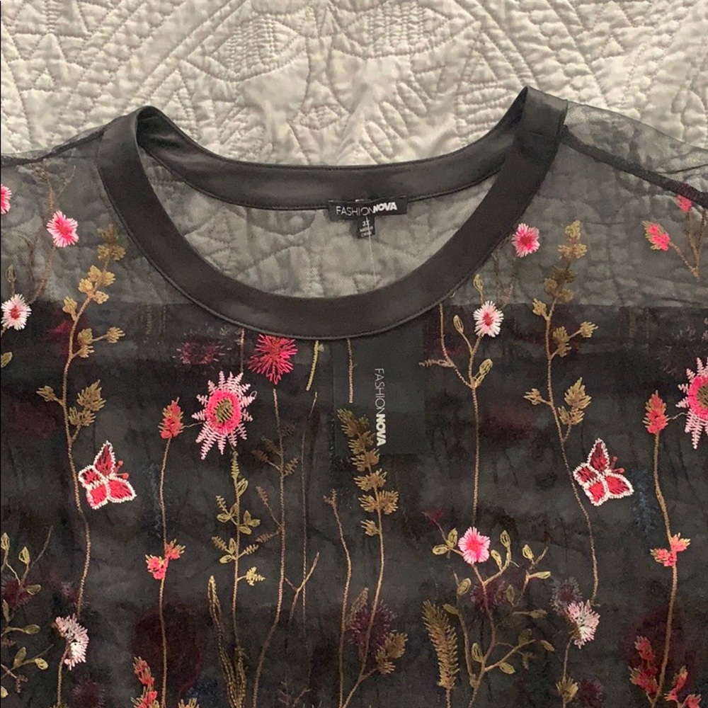 Embroidered Mess Tunic